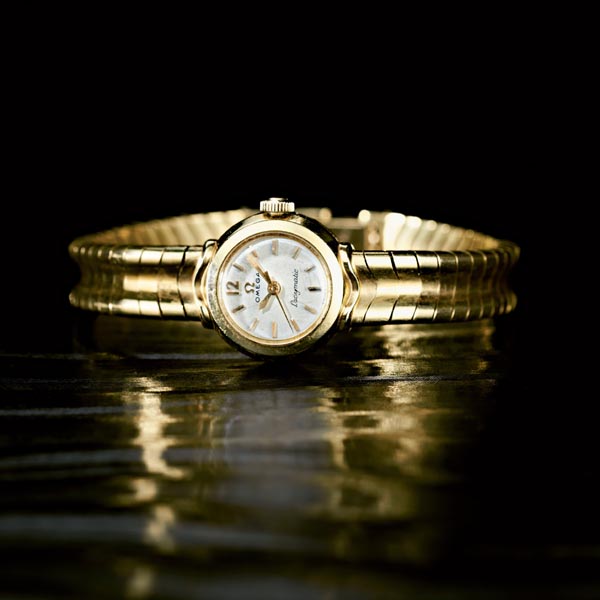 First gold Ladymatic watch