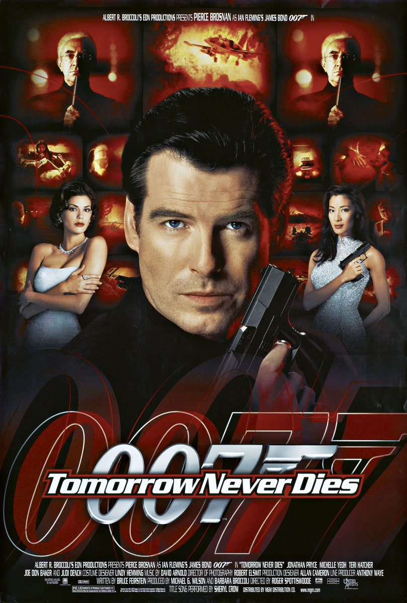 Poster for Tomorrow Never Dies