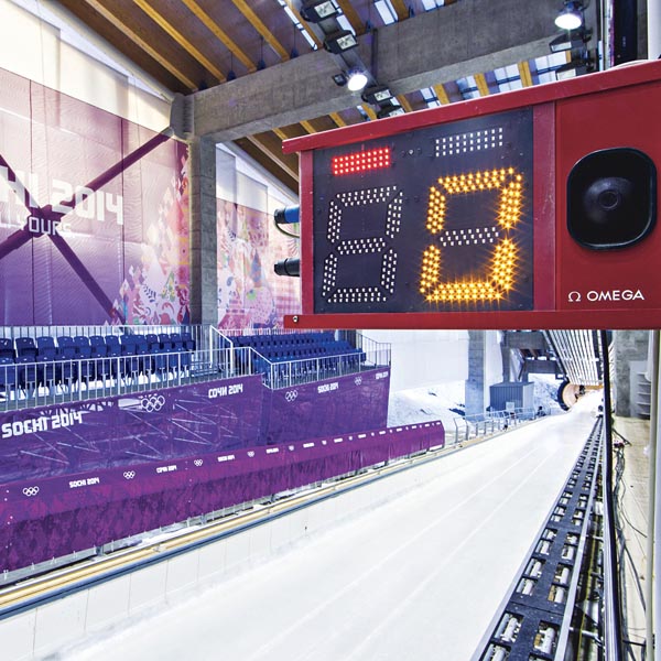 OMEGA's timekeeping equipment at the Olympic Winter Games in Sochi