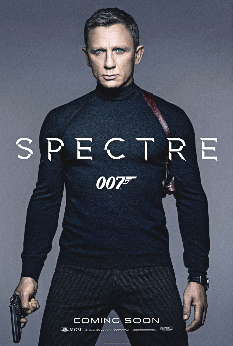 Daniel Craig as 007 in SPECTRE