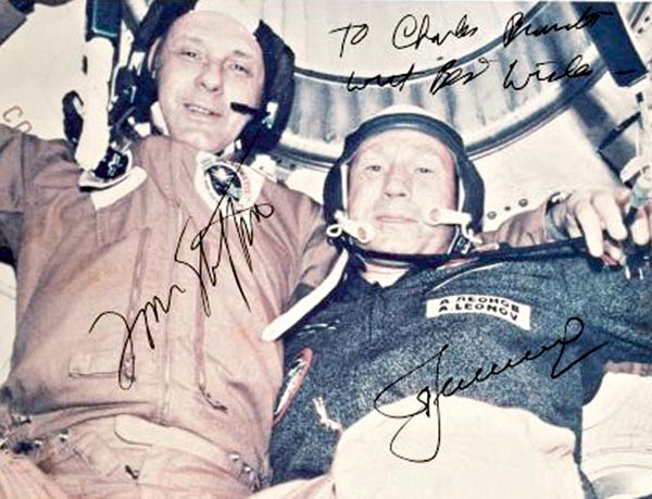 Thomas P. Stafford and Aleksey A. Leonov