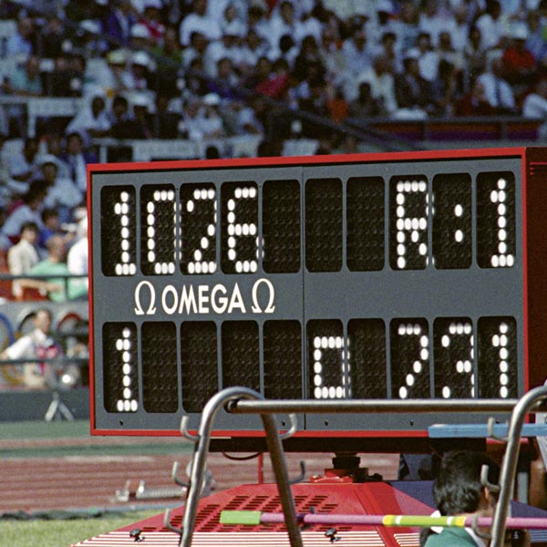 Timekeeping board in Seoul